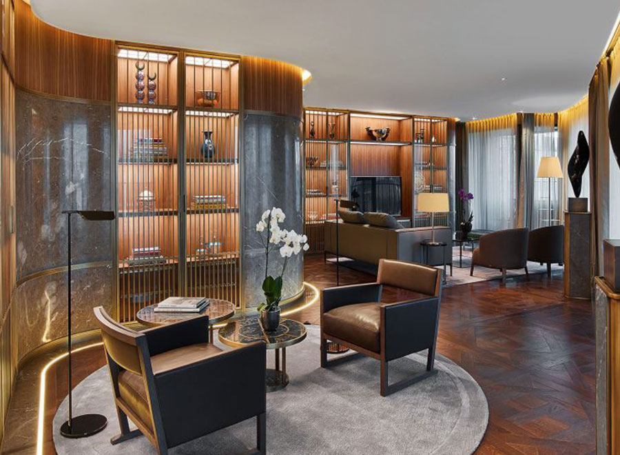 Teska St Regis İstanbul Otel Duvar ve Zemin Kaplama Projesi