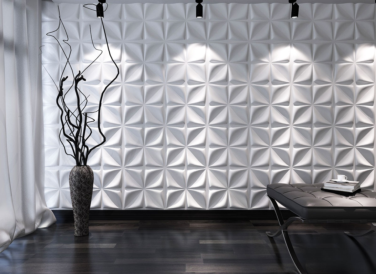 Teska 3D Bambu - Üç Boyutlu Dekoratif Duvar Panel Kaplama Uygulaması