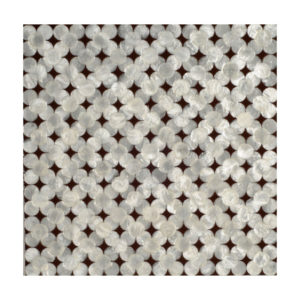 HMT Mop Pinctada (Gallery 2) Floral Choco Brown Natural Doğal Laminat Panel