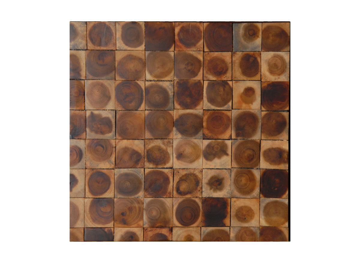 HMT Palm Miguel Dots SQ40 Matte Varnished Doğal Laminat Panel